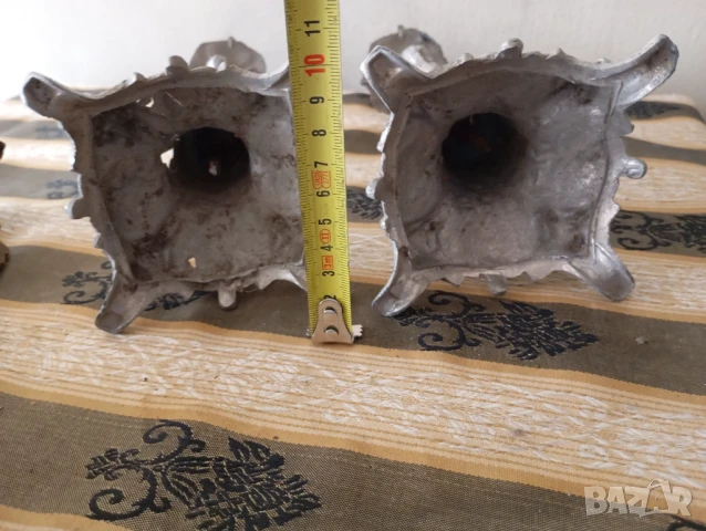 Комплект стари свещници, снимка 6 - Други ценни предмети - 51221241