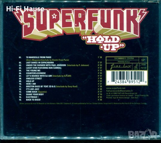 Super Funk-Hold up, снимка 2 - CD дискове - 37720068