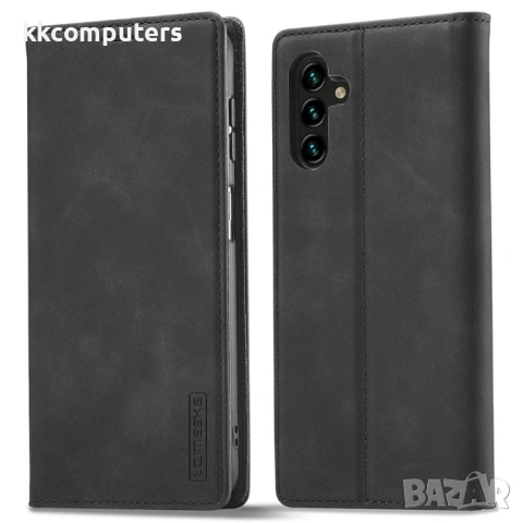 LC.IMEEKE Кожен Калъф Портфейл за Samsung Galaxy A57 5G - Микрофибърна кожа, Магнитен, Стойка, 5 цвя