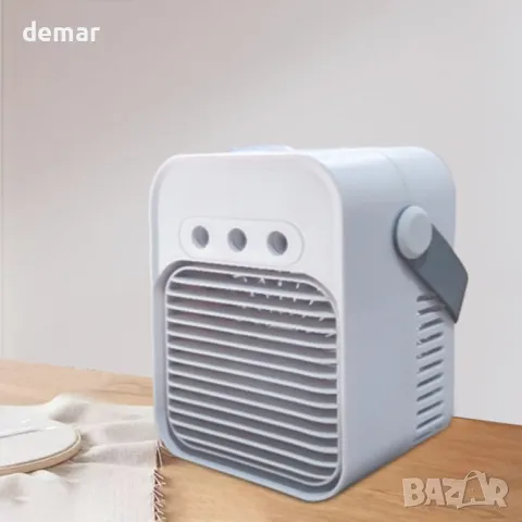 PETSTIBLE Настолен овлажнител, Преносим вентилатор, Електрически вентилатор с водно охлаждане, снимка 4 - Други стоки за дома - 49363668