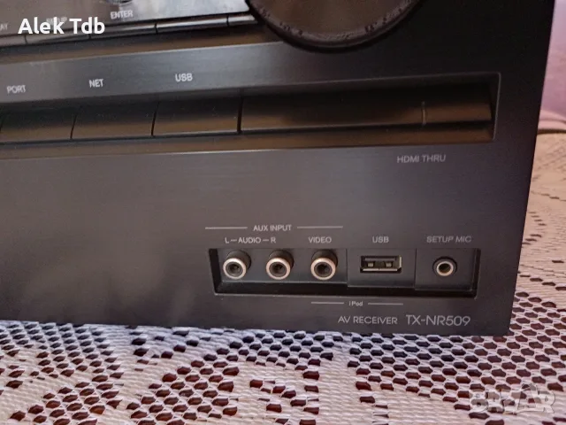 Продавам ресивър ONKYO TX-NR509, снимка 3 - Ресийвъри, усилватели, смесителни пултове - 55784193