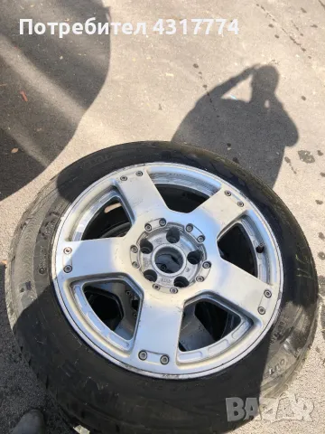 Двойни алуминиеви джанти за Ауди Алрод 215/55 R17, снимка 2 - Гуми и джанти - 48272415