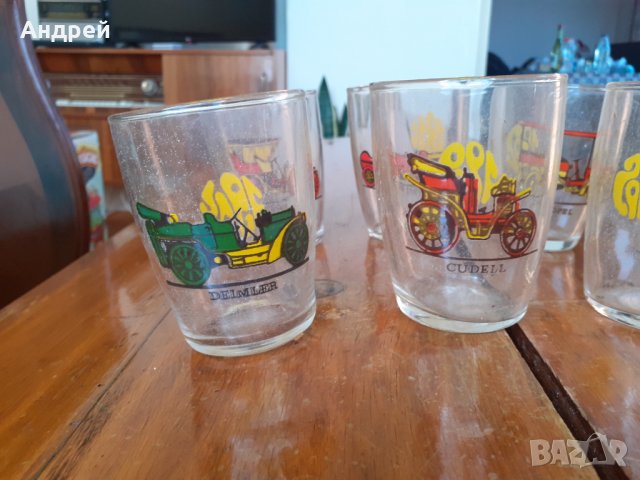 Стара стъклена чаша,чаши #3, снимка 3 - Антикварни и старинни предмети - 31748582