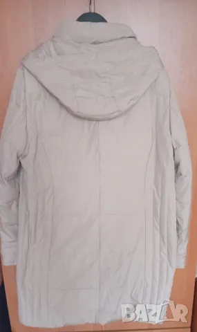 Бежаво дълго яке, снимка 11 - Якета - 49503775