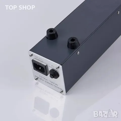 Pailvens Mains Filter Power Strip HiFi 4-посочен контакт за филтър за смущения с LCD дисплей, снимка 3 - Друга електроника - 48747625