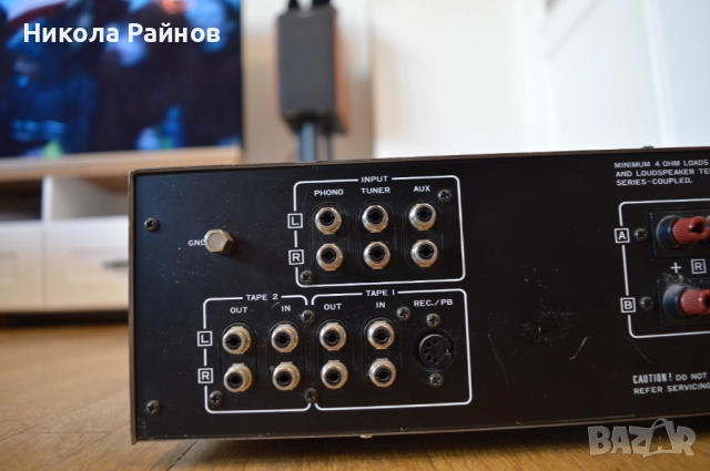 Hi Fi стерео усилвател NIKKO NA-990 Made in Japan, снимка 9 - Ресийвъри, усилватели, смесителни пултове - 52792985