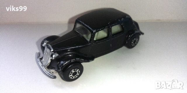 Matchbox Citroen 15CV, 1983, Black, Made In England, снимка 2 - Колекции - 52638682