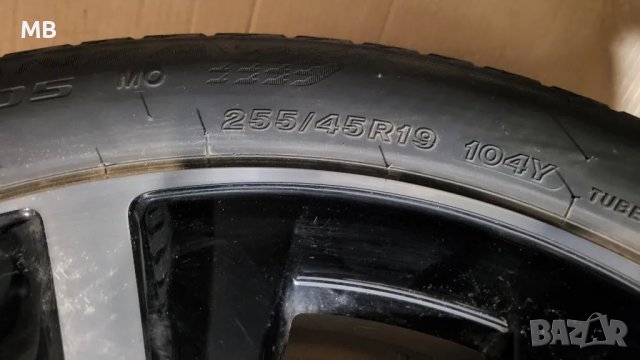 DOT23 1бр. лятна 255/45/19 Bridgestone T005, снимка 3 - Гуми и джанти - 48427233