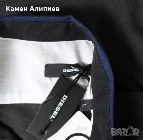 DIESEL - Мъжка риза с къс ръкав - 100% ОРИГИНАЛ, снимка 2 - Ризи - 50812779