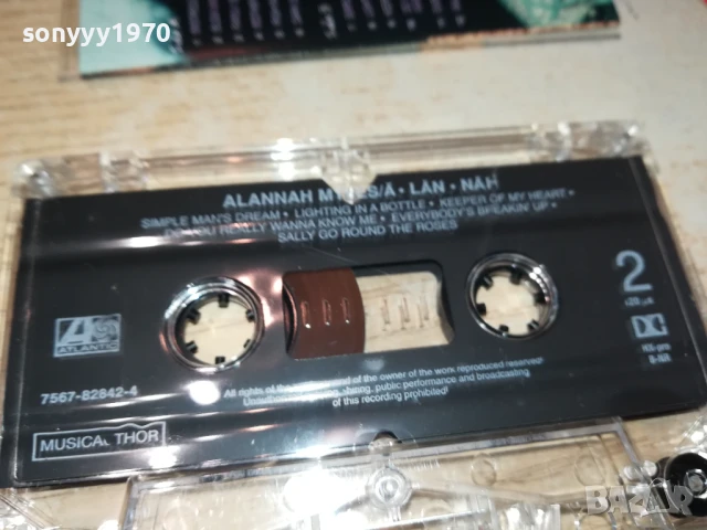 ALLANAH MYLES-ORIGINAL TAPE 3005251611, снимка 2 - Аудио касети - 50485898
