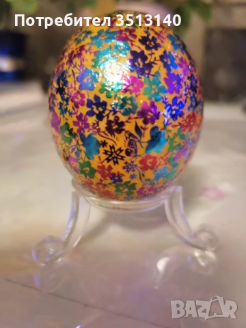 Уникални ръчно декорирани великденски яйца 5 бр., снимка 4 - Декорация за дома - 53115063