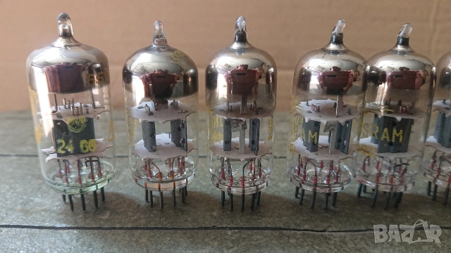 Радиолампи RFT ECC81,TESLA ECC82,TUNGSRAM ECC82, RFT ECC83. , снимка 8 - Ресийвъри, усилватели, смесителни пултове - 51583318