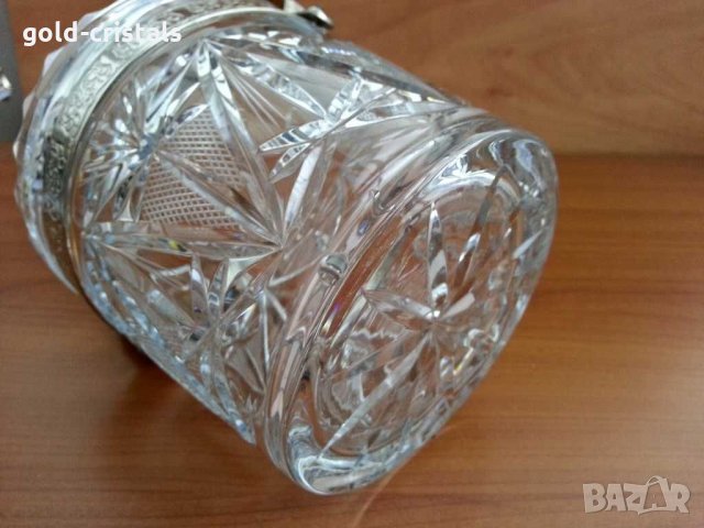 Ретро кристална ледарка , снимка 2 - Антикварни и старинни предмети - 29631145