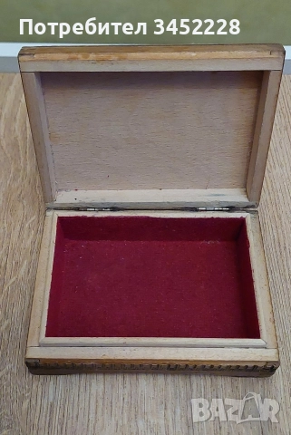 кутийка дървена пирографирана за ценители , снимка 5 - Декорация за дома - 52914878