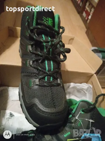 KARRIMOR Mount Mid Childrens Waterproof Walking Shoes внос Англия, снимка 7 - Детски обувки - 28696687