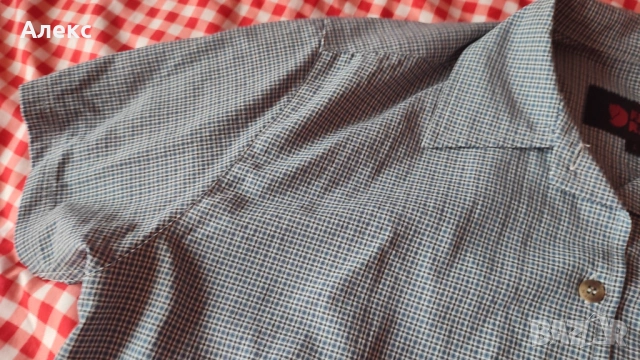 Fjällräven мъжка риза къс ръкав размер Л, снимка 3 - Ризи - 53290960