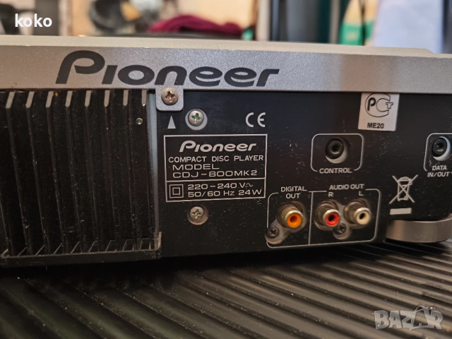 Dj Pioneer 800 MK2, снимка 7 - Ресийвъри, усилватели, смесителни пултове - 53960899