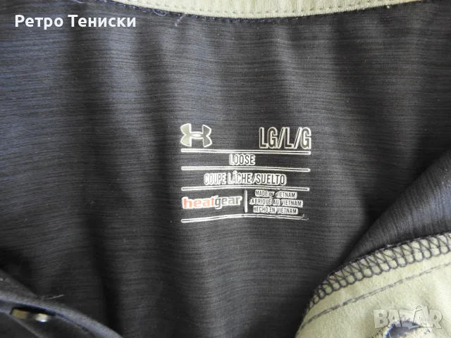 Тениска Under armour — Мъже размер L Синьо, снимка 4 - Тениски - 56319255