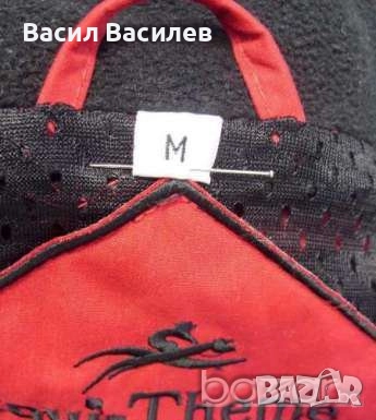 Equi Theme микрофибър зимно дамско яке червено с качулка размер M, снимка 3 - Якета - 51930978