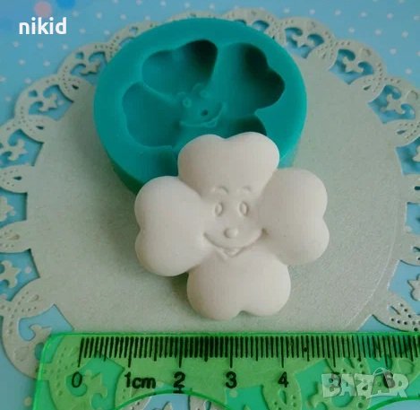 детелина детелина с усмивка силиконов молд форма фондан гипс шоколад