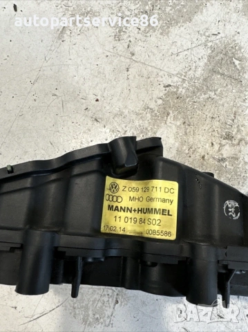 Всмукателен колектор ляв за Volkswagen Touareg 3.0 Tdi (2009) 059129711Dc, снимка 3 - Части - 54190518