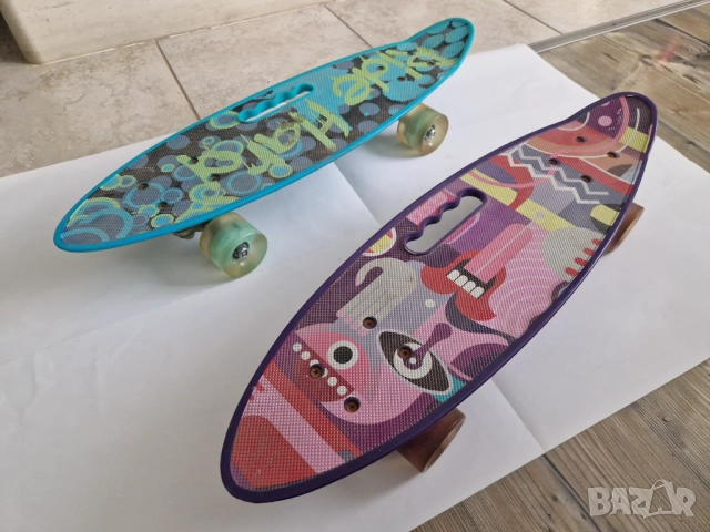 Скейтборд / Пениборд (2 броя), снимка 2 - Скейтборд, ховърборд, уейвборд - 52002150