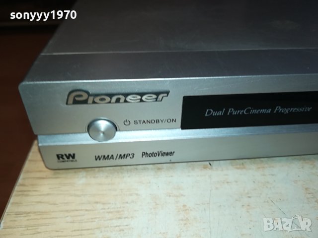 PIONEER DV-393-S DVD PLAYER 0602240940, снимка 5 - Плейъри, домашно кино, прожектори - 44157021