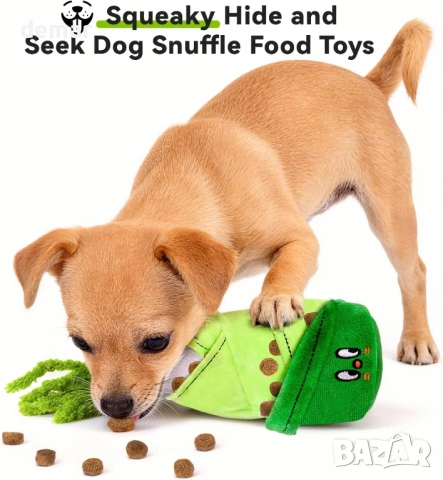 Интерактивна играчка за кучета с пищялка и лакомства, снимка 2 - За кучета - 53944888