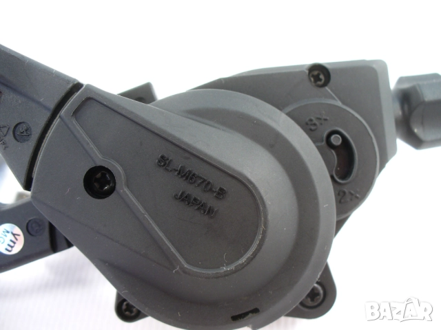 Shimano SLX SL-M670 2/3-speed команда за велосипед, предна - лява, снимка 10 - Части за велосипеди - 51765761