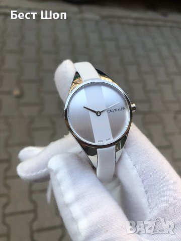 Оригинален дамски часовник Calvin Klein Swiss Made, снимка 4 - Дамски - 39179309