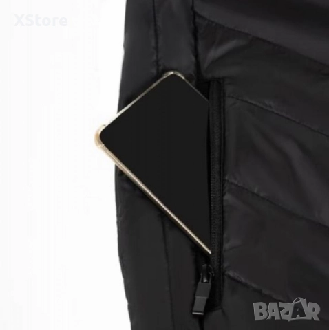 Електрическа жилетка с отопление HotVex USB Heated Vest – с 9 зони на отопление, снимка 6 - Други - 52023487