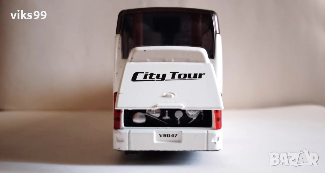 City Tour Bus Pull Back - Мащаб 1:32, снимка 3 - Колекции - 54134437