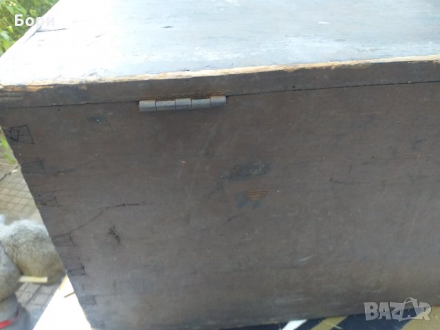 Стар дървен сандък, снимка 10 - Декорация за дома - 34542547