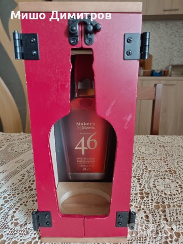 Продавам уникална дървена кутия от Maker's Mark!, снимка 1 - Други стоки за дома - 40240064