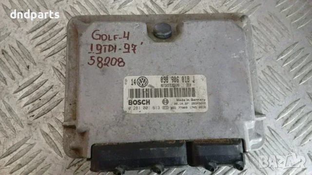 Компютър VW Golf 4 1.9 TDI 1997 038906018J 0281001613
