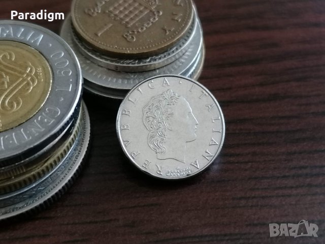Монета - Италия - 50 лири | 1992г., снимка 2 - Нумизматика и бонистика - 35237082