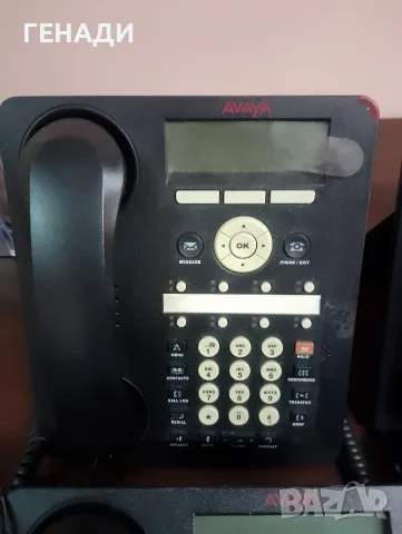 5 бр IP телефона AVAYA 1608-I и два бр. Panasonic KX-TS500, снимка 2 - Стационарни телефони и факсове - 56075113
