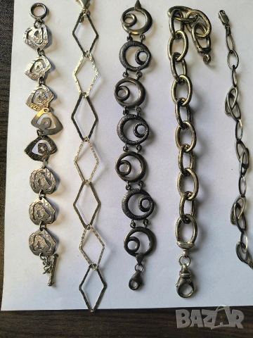 Сребърни гривни