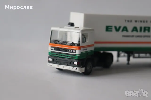 HERPA 1/87 H0 DAF КАМИОН МОДЕЛ ТИР ИГРАЧКА КОЛИЧКА, снимка 3 - Колекции - 49180898