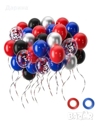 Сетове латексови балони, банери и ресни, снимка 11 - Други - 44510498