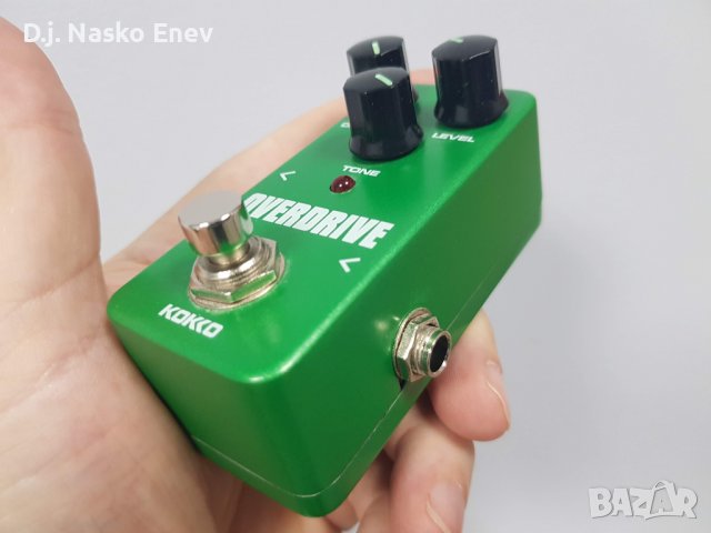KOKKO FOD3 Mini Overdrive Pedal - Овърдрайв педал за ел китара - НОВ, снимка 6 - Китари - 36870198