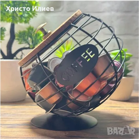 Поставка с капак за капсули за кафе Органайзер за Долче Густо Неспресо Лаваца, снимка 3 - Други стоки за дома - 47890360