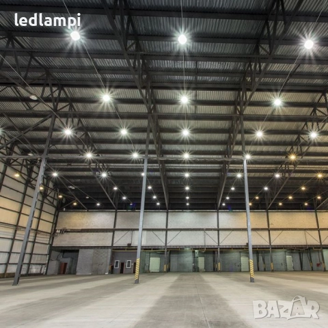 LED Индустриална Камбана 100W CREE Чип 135Lm/W - 6 Години Гаранция Студено Бяла Светлина, снимка 7 - Други - 8536848