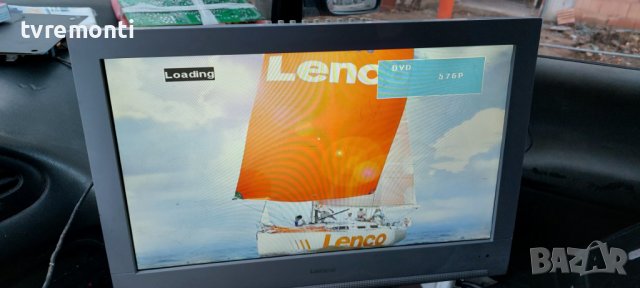  Телевизор 19" за автомобил на 12в НЯМА цифров тунер LENCO 