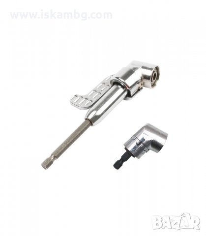 ЪГЛОВ АДАПТЕР ЗА ВИНТОВЕРТ И БОРМАШИНА - код  3061