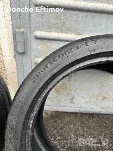 Continental sport contact 7, снимка 3 - Гуми и джанти - 56481372