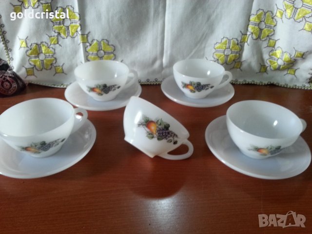 Френски аркопал , снимка 6 - Антикварни и старинни предмети - 42224942