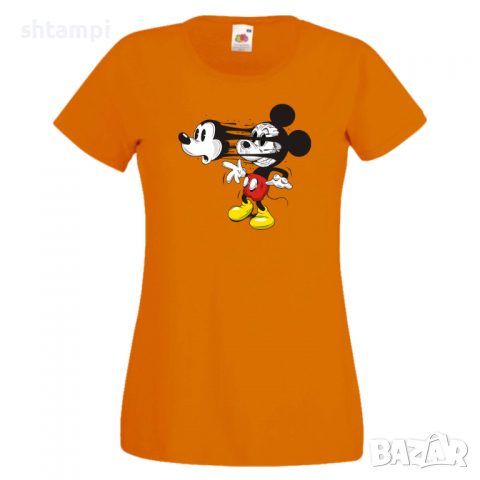Дамска тениска Mickey Mask Мини Маус,Микки Маус.Подарък,Изненада,, снимка 6 - Тениски - 36526353