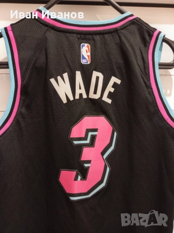 Чисто нов оригинален потник на Miami Heat - Dwyane Wade, снимка 3 - Баскетбол - 51656623