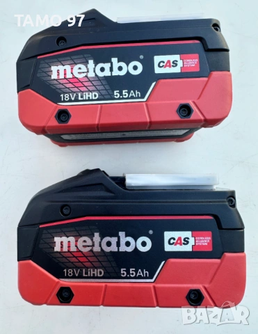 Metabo 18V 5.5Ah Li-HD - Акумулаторна батерия като нова 2023г., снимка 2 - Други инструменти - 53188406
